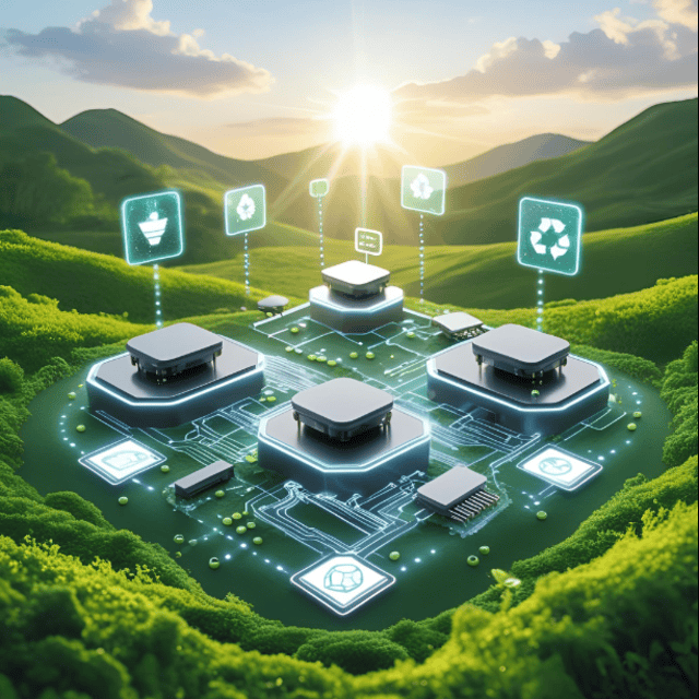 The Future of Biodegradable Computer Chips in IoT Devices and Recycling